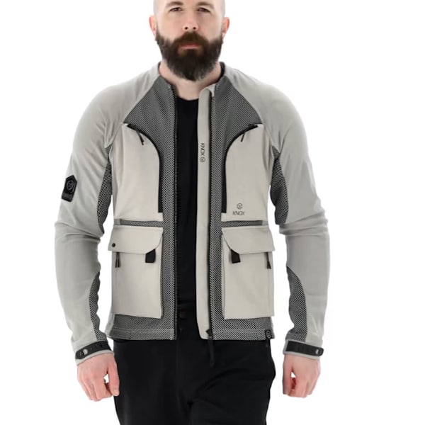Knox Tor Duo Armoured Shirt - Light Grey - FREE UK DELIVERY